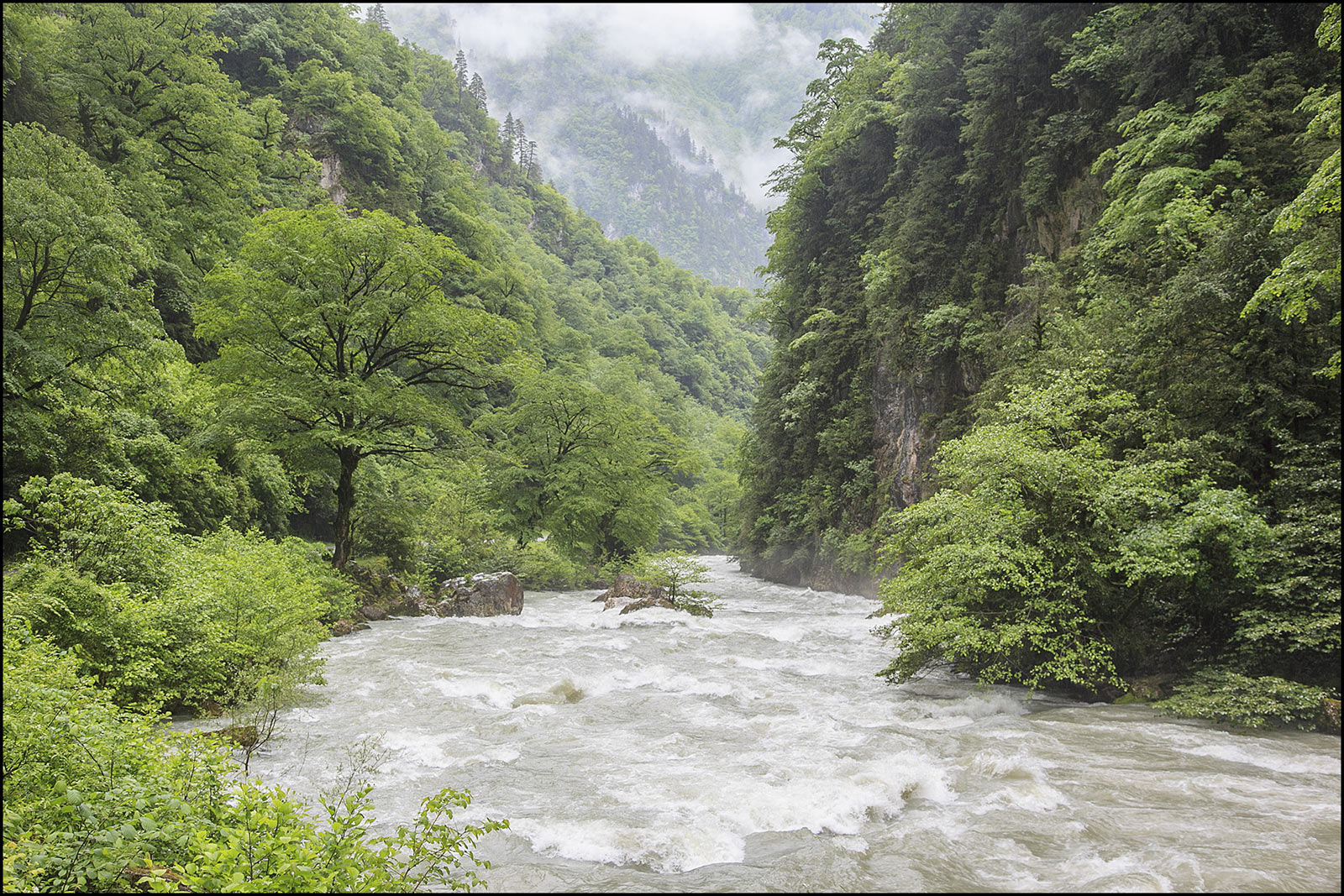 Bzyb river, Abkhazia
